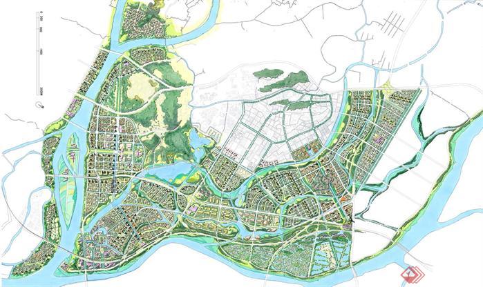 珠海城市新城总体规划