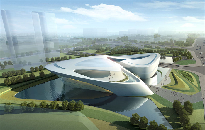 北京某现代博物馆建筑设计方案(PDF格式)