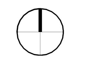 圆形指北针景观标志标记SketchUp(SU(草图大师))3D模型