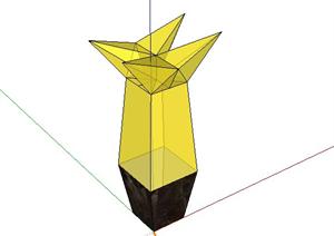 步行街大型灯SketchUp(SU(草图大师))3D模型