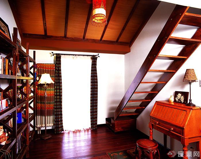 广州某楼盘东南亚风格样板房室内装饰设计案例实景3