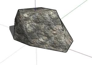 园林景观石头造型设计12SketchUp(SU(草图大师))3D模型