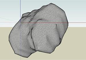 园林景观石头造型设计13SketchUp(SU(草图大师))3D模型