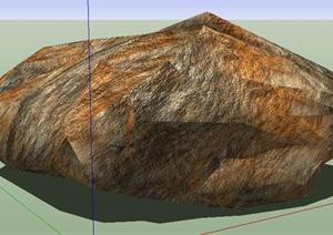 园林景观石头造型设计21SketchUp(SU(草图大师))3D模型