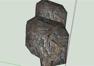园林景观石头造型设计33SketchUp(SU(草图大师))3D模型