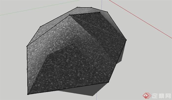 园林景观石头造型设计39SketchUp(SU)3D模型