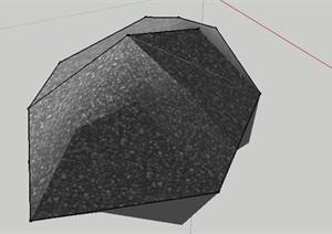 园林景观石头造型设计39SketchUp(SU(草图大师))3D模型