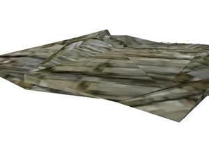 园林景观石头造型设计76SketchUp(SU(草图大师))3D模型