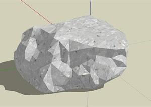 园林景观石头造型设计90SketchUp(SU(草图大师))3D模型
