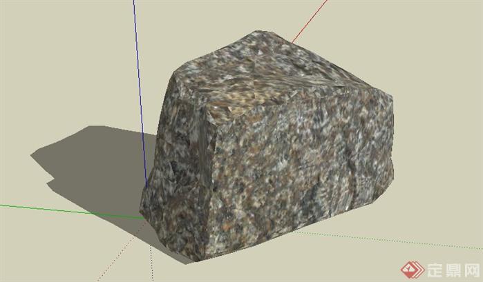 园林景观石头造型设计94SketchUp(SU)3D模型