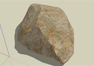 园林景观石头造型设计95SketchUp(SU(草图大师))3D模型