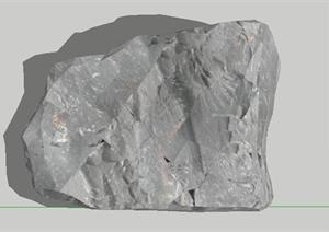 园林景观石头造型设计98SketchUp(SU(草图大师))3D模型
