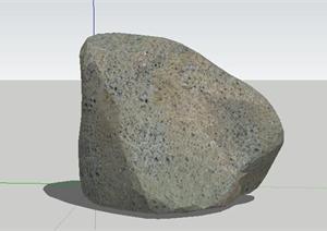 园林景观石头造型设计99SketchUp(SU(草图大师))3D模型