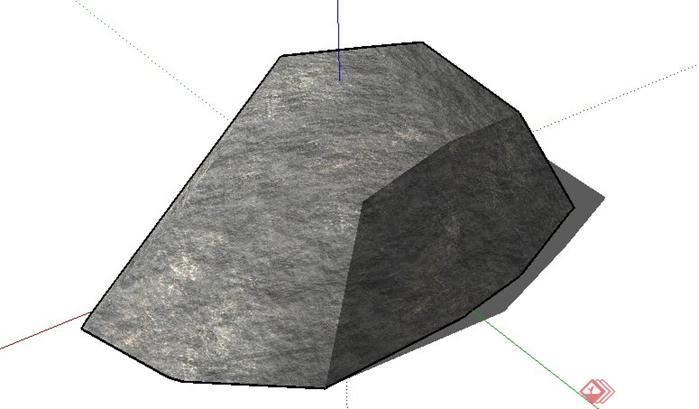 园林景观石头造型设计108SketchUp(SU)3D模型
