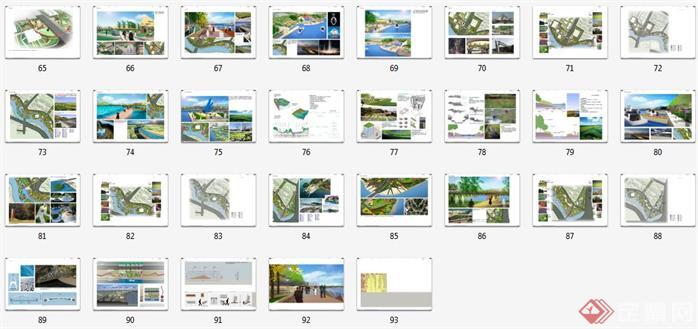 苏州某滨河景观规划设计方案目录3