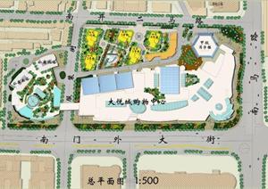 天津大悦城购物中心建筑设计方案图