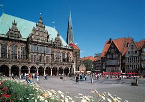 德国风情小镇清晰景观图片