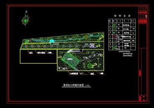 贵州某中心小区景观绿化施工图