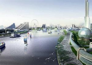 某新区滨水区概念性城市设计文本