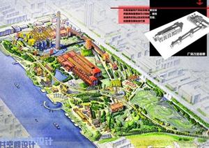 城市设计竞赛获奖作品——工业遗址公园设计