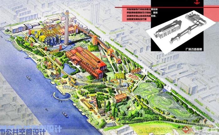 城市设计竞赛获奖作品——工业遗址公园设计1