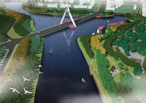 某河道景观概念规划设计方案文本