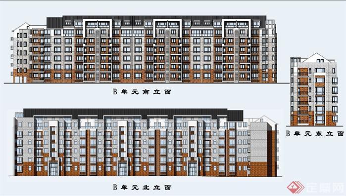杭州某住宅小区建筑方案设计1