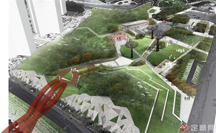 长沙某公园景观提升改造设计方案文本2