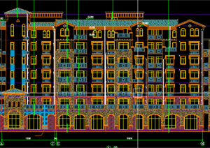 某花园洋房建筑设计全套CAD施工图