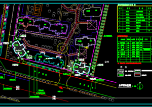 某住宅区建筑设计全套CAD施工图（含有方案平面图）