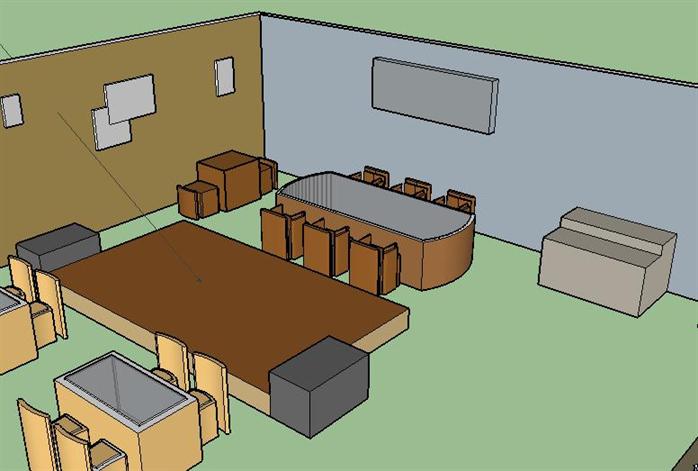 某咖啡馆室内设计方案（作业）1