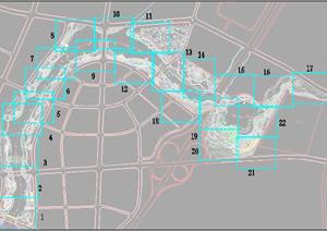 某滨河湿地景观设计施工图（修改）