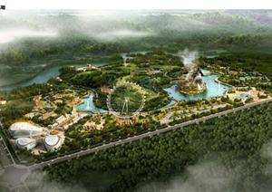湖北省某地动物园规划设计方案