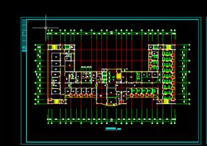 某医院综合楼建筑设计CAD方案图