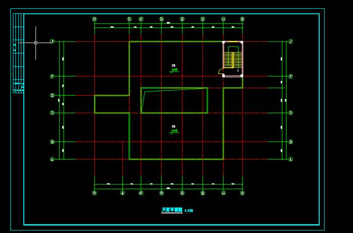 某医院综合楼建筑设计CAD方案图(3)