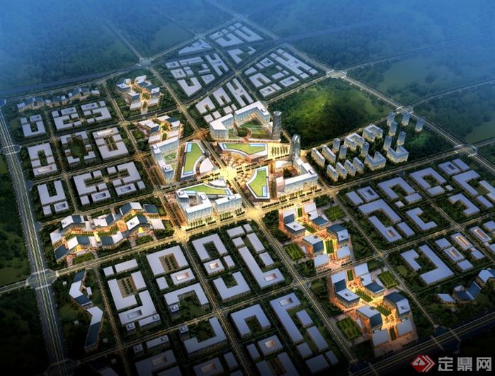 武汉某新能源产业园总体规划设计(4)