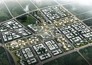 武汉某新能源产业园总体规划设计方案