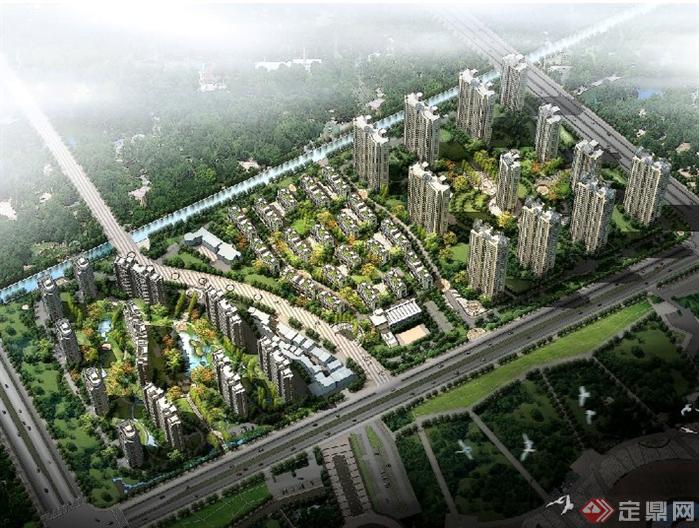 苏州某高层住宅社区建筑设计方案(1)