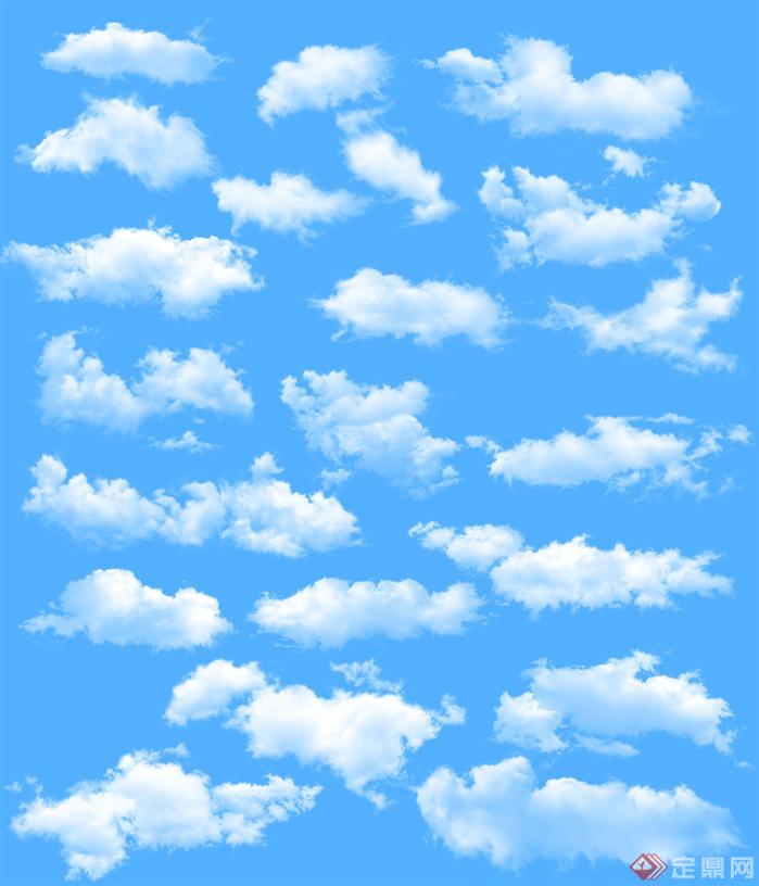 天空云彩PSD分层素材