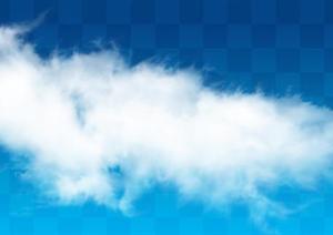 透明云朵云层素材效果图PSD分层素材39
