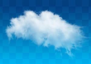 透明云朵云层PSD分层素材