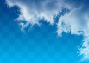 透明云朵云层素材效果图PSD分层素材33