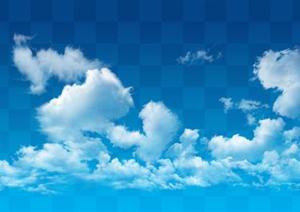 一套天空云朵PSD素材（7）