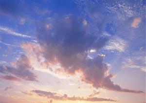 一幅天空背景JPG素材图片