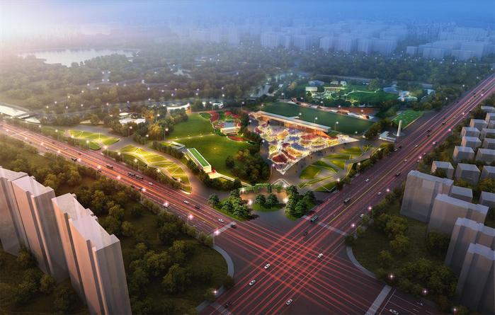 上海市某现代风格公园规划设计PDF文本方案
