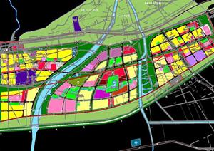 某市城区控制性详细规划方案图