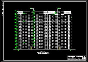 某现代住宅建筑设计方案施工图