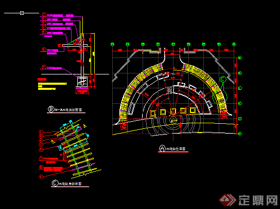 各种现代花架廊架小品施工图CAD方案设计(4)