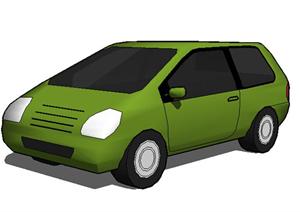 设计素材之交通工具 汽车设计方案SU(草图大师)模型素材3