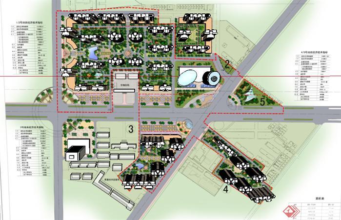 某现代城市规划设计方案SU模型3(2)